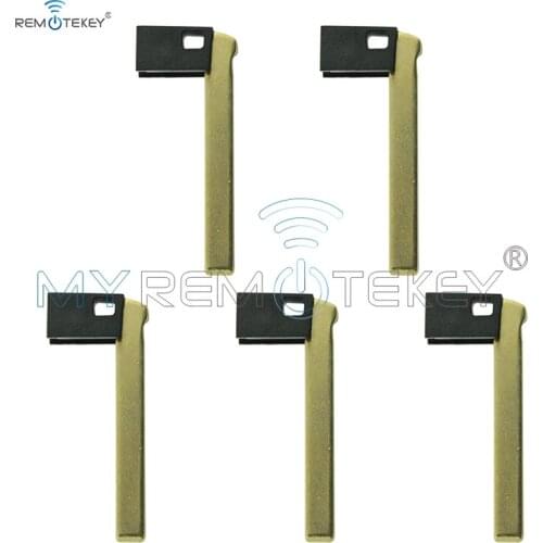 Remtekey 5pcs For BMW i3 i8 remote spare emergency key blade replacement
