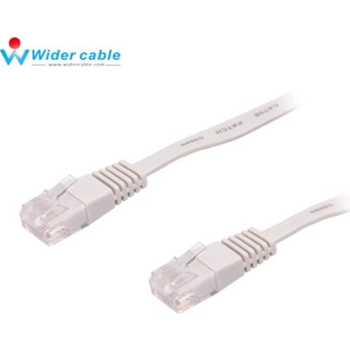Promotion CAT5E Patch Ethernet Cable 3m Grey Color Short Body RJ45 Flat Bare Copper Network Patch Cable Free Shipping