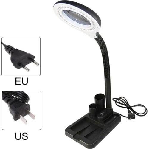 Sewing Light Hand Craft DIY Tools Illumination Sewing Accessory Illuminated Table Lamp Flexible Storage Basket Magnifying