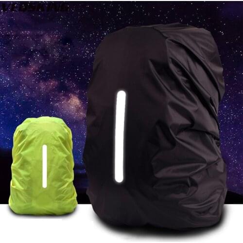 10-70L Waterproof Reflective Backpack Rain Cover,Portable Sport Travel Bag Rain Cover,Outdoor Camping Hiking Backpack Rain Cover