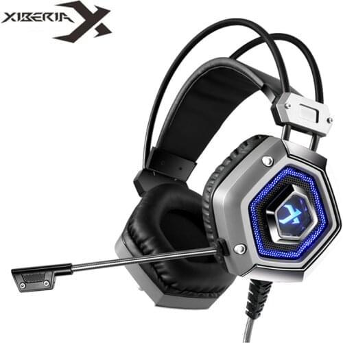 XIBERIA X13 Computer Gaming Headset ecouteur Headband Stereo Over Ear Game Headphone Earphones with Microphone Mic for PC Gamer