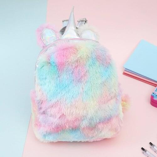 Women Bag Girl Hit Color Backpack Student Solid Color Travel Crossbody zaino donna school bags for teenage girls plecak damski