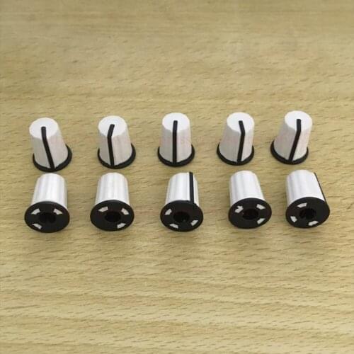 10PCS white EQ Cap Equalizer Knob / High School Bass Pot Knob Cap for Pioneer DJ MIXER DJM djm-2000 900 850 750 700 800