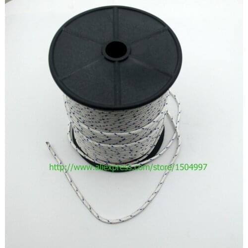 100M #4 1/2 -3.5MM PREMIUM SMOOTH BRAID STARTER ROPE for ECHO HOMELITE McCulloch HUSS new Pouland Echo Homelite Chainsaw