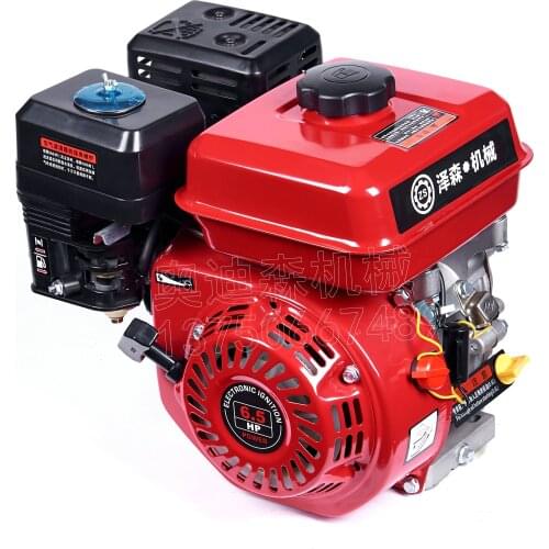 170F Karting Motorcycle Tiller Engine 3600rpm 220v 4kw Gasoline Engine Power Belt Centrifugal Block Double Groove Clutch 25mm