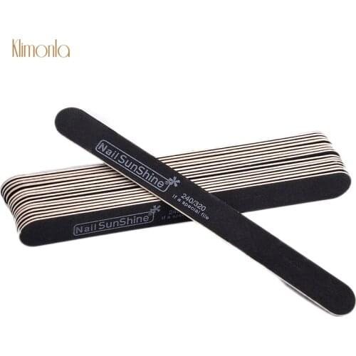 50pcs/lot Sandpaper Nail Art Sanding Polish File Blocks 240/320 Grits Nail Buffer Polisher Strip Cuticle Remover Manicure Tools