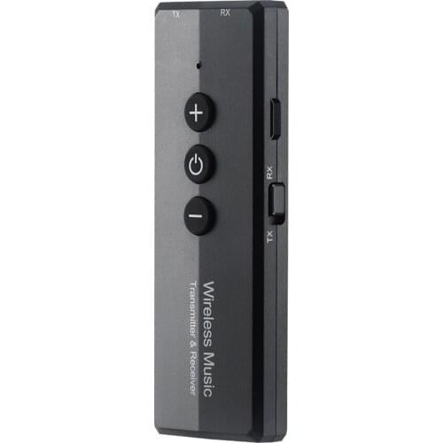 ZF-360 3-in-1 Bluetooth V5.0 + EDR Audio Transmitter Receiver USB PC Computer Audio Adapter Black