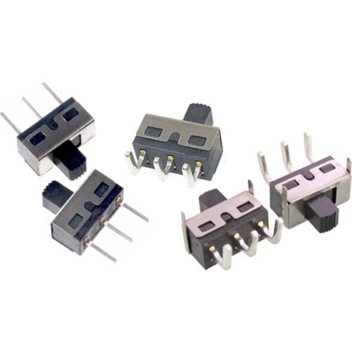 Free shipping 100PCS SS12D11 bending toggle switch current single tripod two gears