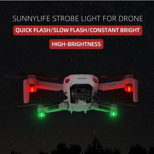 Drone Flash Strobe Lamp Night Flight Light For DJI Mavic Air 2/Mavic Mini 2/ Phantom 3/4 FIMI X8 SE /Mavic Air Drone Accessories
