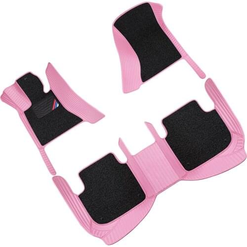 Red Car floor mats For peugeot 206 308 508 307 407 sw 301 3008 107 407 208 5008 car floor mats