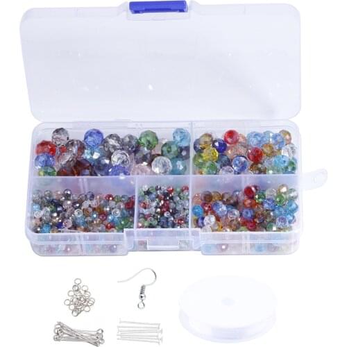 712 2mm 4mm 6mm 8mm 10mm Farewater Crystal Box Set Box Multicolor Optional beads for jewelry making