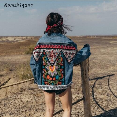 Nanshiyser Womens Denim Jackets
