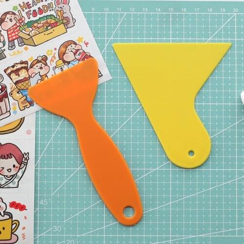 Vinyl Film Tint Spatula and Release Paper Tape Sticker Scraper Squeegee Applicator Tool Kit to Prevent Parping