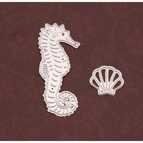 Die Cutting dies seahorse metal craft paper die Scrapbooking/DIY Embossing mould Easter New Year