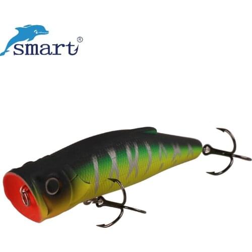 Smart Popper Bait 90mm/19.5g Fishing Lure Top Water France VMC Hook Isca Artificial Lote Fishing Tackle Leurre Souple Feeder