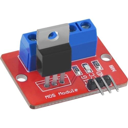 0-24V Top Mosfet Button IRF520 MOS Driver Module For Arduino MCU ARM Raspberry pi