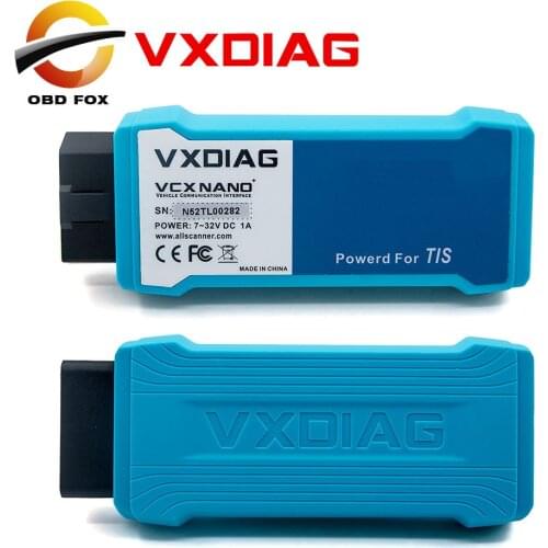 VXDIAG VCX NANO for TOYOTA TIS Techstream V10.10.018 Compatible with SAE J2534 VXDIAG TIS Techstream Scan Tool DHL free