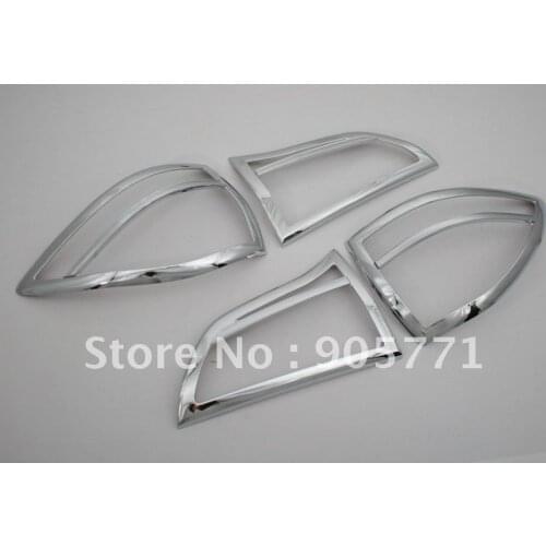 High Quality Chrome Tail Light Cover for Mitsubishi Pajero Montero Sport free shipping