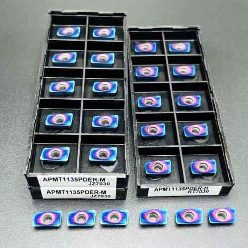 High quality APMT1135 M2 Carbide Insert APMT 1135 Face Mill Lathe Milling CNC Tools Milling inserts Steel processing
