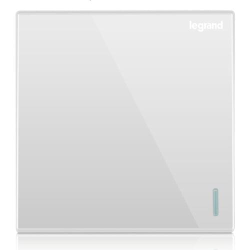 High Quality 1 Gang Intermediate Switch Minimalist Magnolia White Large Panel Wall Switch 86 type 1 Gang Multi-control