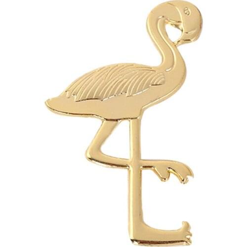 Cheap price Gold Flamingo Bottle Opener Hotel Banquet Event Party Suvenirs for Customers 6pcs/lot