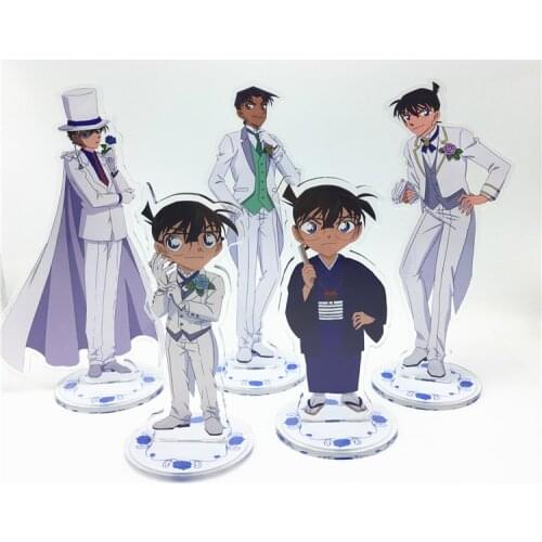 Anime Detective Conan Acrylic Stand Model Toys two-sided Action Figure Pendant toy gift
