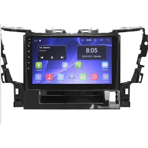 Android 9.1 4G wifi 2 din car radio for Toyota Alphard 2015-2018 car dvd player autoradio car audio car stereo auto radio 2G 32G