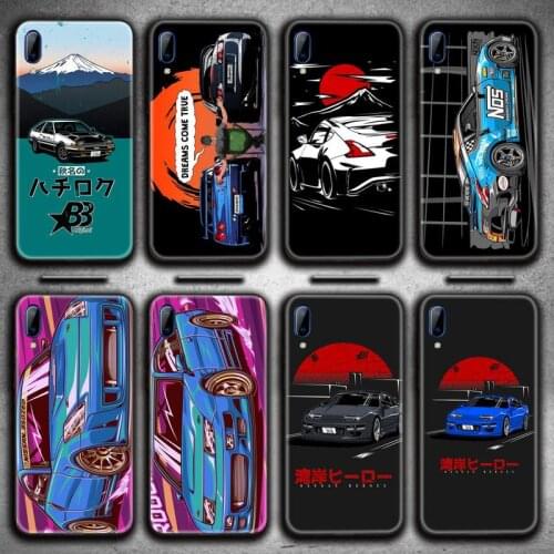Tokyo Jdm drift car Phone Case For Vivo Y91c Y17 Y51 Y67 Y55 Y7s Y81S Y19 V17 vivos5