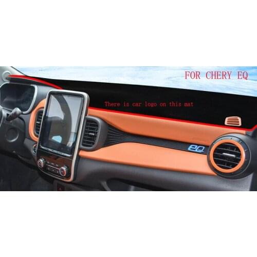 Car Dashboard Cover Carpet Sun Shade Pad Mat Heat Insulation Decoration For Chery EQ1 QQ