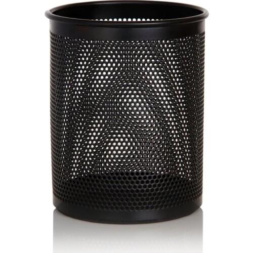 Deli 909 pen holders Box office round metal pen holders Wholesale and Retail