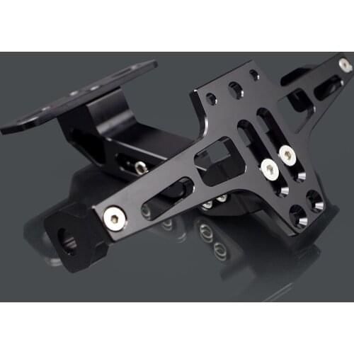 CNC Licence Plate Holder Motorcycle Accessories For yamaha r3 2020 benelli 502c suzuki gsx 1400 bj125-3e cbr 125r cbf 600 frame