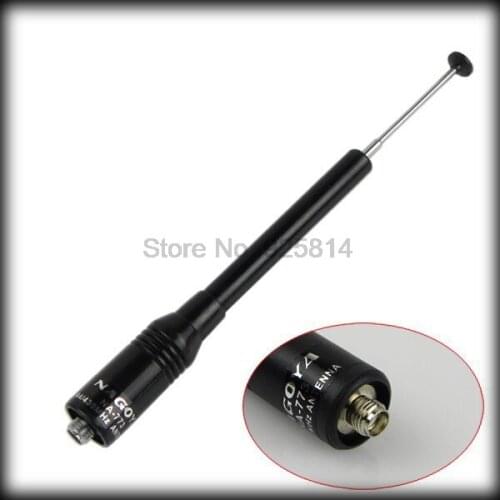 By dhl or ems 200pcs NAGOYA Extendable NA-636 DUAL BAND 144/430Mhz U/V SMA-F Antenna For BAOFENG UV-5R WOUXUN KG-UVD1P