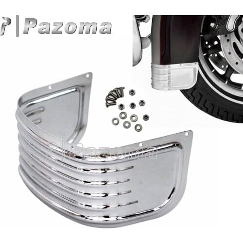 For Harley Touring Tri Glide Original Fender Skirts Cover Steel Motorcycle Front Fender Skirt Mud Guard Accessories 2014-Later