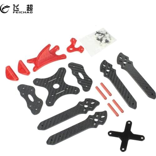 FEICHAO Owl215 Carbon Fiber FPV Racing Frame with 3D Printed Antenna Mount Camera Cover for DIY FPV Racing Drone RC Quadcopter
