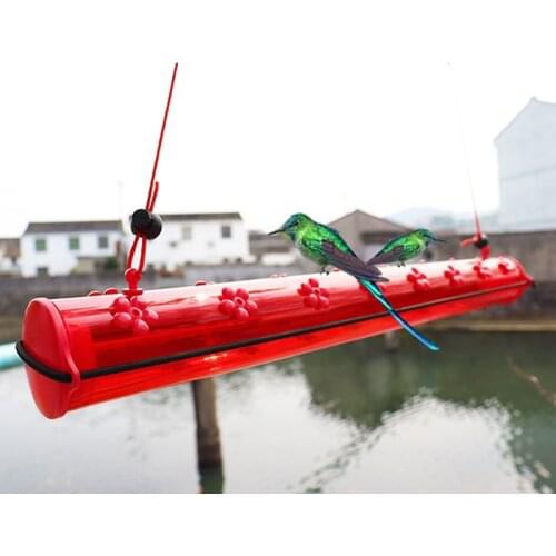 Hummingbird Feeder Garden Bird Feeder Foldable Bird Feeding Tool with Hanging Pet Accessories bird water feeders Outdoor Tools