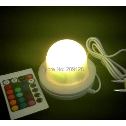 Best Quality 85mm Rechargeable Wireless RGB Remote Control Led Light Units