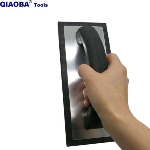 EVA FOAM TROWEL Plastic Handle Double Trowel Rubber EVA Construction Craftsmanship mason Tools