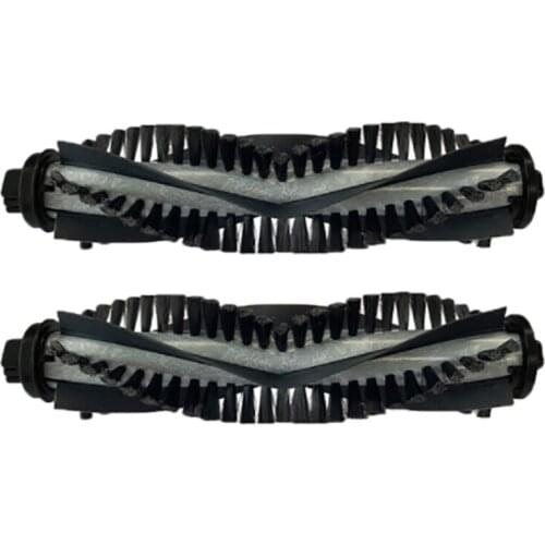 2Pcs Main Brushes Roller Brush for MOOSOO MT720 MT710 MT501 Sweeper Vacuum Cleaner Parts Accessories