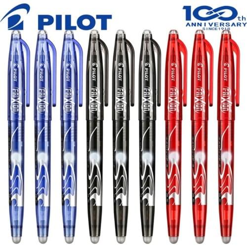 Pilot Erasable Pen LFB-20EF 3/6/9/12/24 PCS/set 0.5mm Writing Is Smooth and Continuous Ink, and The Bullet Tip Is Super Long