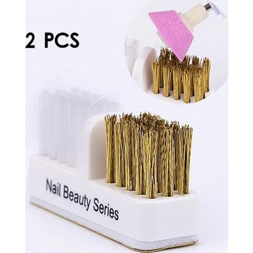 Drill Bit Cleaning Brush Wire for Nail Art Polisher Electric Grinding Machine, Easily Clean the Dirt That is Difficult to Clean