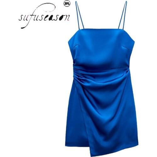 Стильные летние платья TRAF China At AliExpress