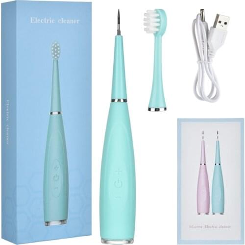 Ultrasonic Calculus Remover Teeth Dental Whitening Portable Tooth Cleaning Smoke Stains Tartar Plaque Electric Dental Scaler