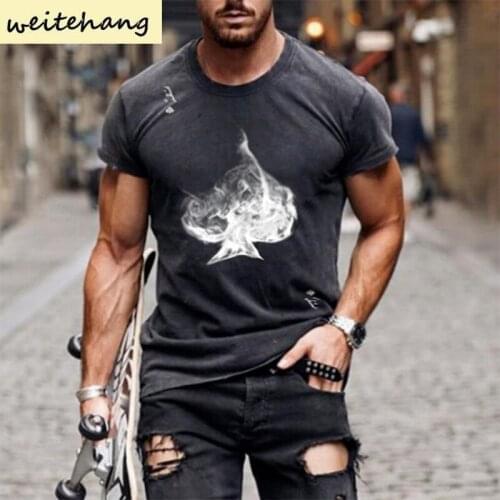 Weitehang Men's T-shirts With Print