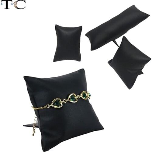 Jewelry Pillow Necklace Holder Bracelet Display Stand Jewelry Display Holder Watch Pillow Joyeros Organizador De Joyas