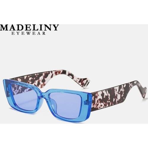 MADELINY Brand Designer Sunglasses Women Retro Sun glasses Women Square Glasses Women Mens Luxury Oculos De Sol MA060