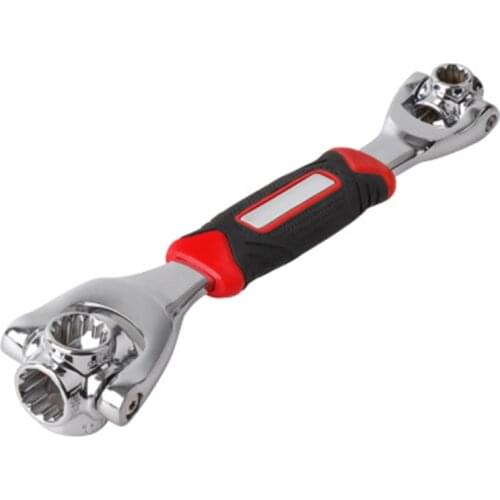 1 Pcs 360 Rotation Double Head Wrench Set 52 In 1 multitool To Dog Bone Wrench Universal Wrenchfor Car Repair Tools