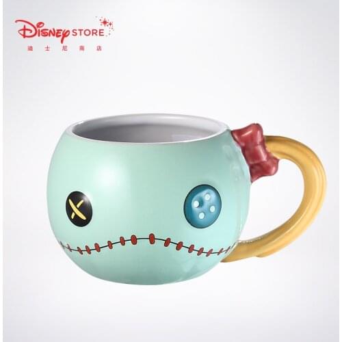 500ml Disney Star Baby Little Gold Stereo Mug Water Cup Large Capacity Ceramic Cup Coffee Milk Tea Breakfast Cups