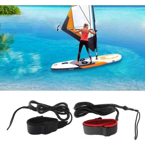 7ft Surfing Ankle Wrist Leash Leg Rope Surfboard Stand Up Paddle Board Leg Secure Leash Cord Safety Tether Cord