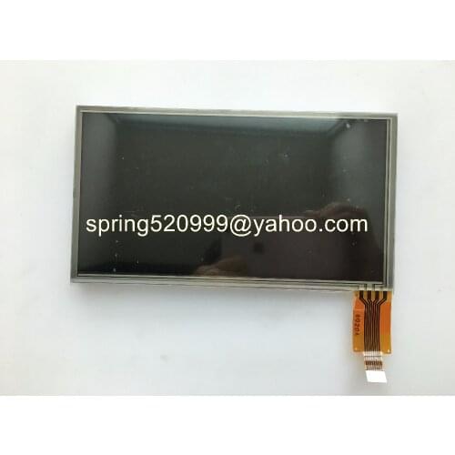 Free post LQ070T5GG21 original new LCD display with touch panel for Car DVD GPS navigation digitizer