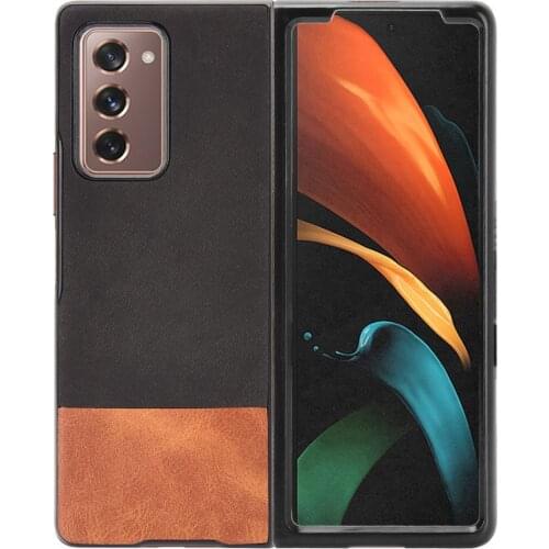 For Samsung Galaxy Z Fold 2 5G Case Mix Color PU Leather Cases For Samsung Galaxy Z Fold 2 5G Galaxy W21 5G Phone Back Case